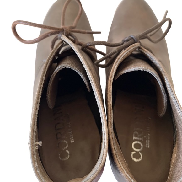 CORDANI ITALIAN LEATHER LACE-UP BROWN BOOTIES - Picture 10 of 15